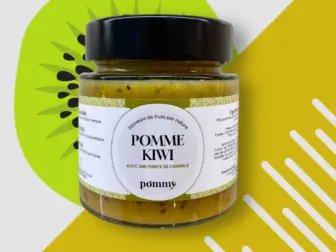Compotée pomme, kiwi, cannelle