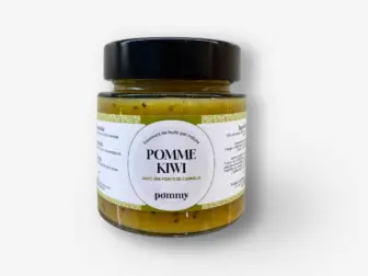 Compotée pomme, kiwi, cannelle