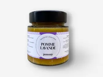 Compotée pomme, lavande